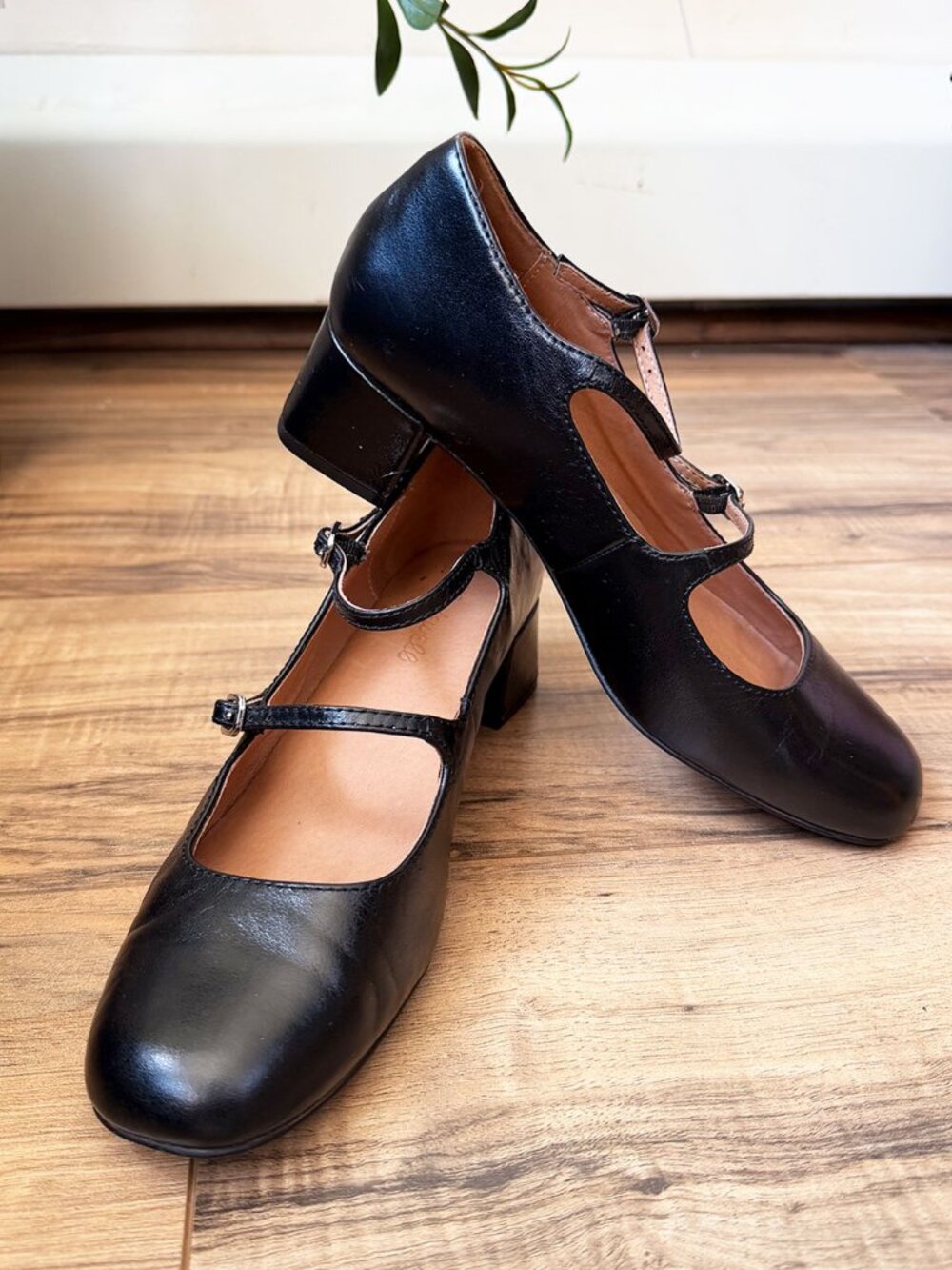 🖤 Madewell The Nettie Heeled Mary Jane — Size 7.5